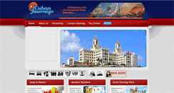 Desktop Screenshot of cubanjourneys.com